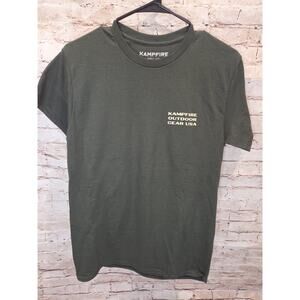 Kampfire Mfg Co Outdoor Graphic Tee Mens Size Small Short Sleeve Crew Neck